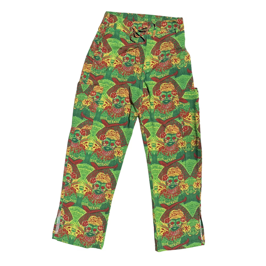 Green Saraswati Pop Scrubs Set