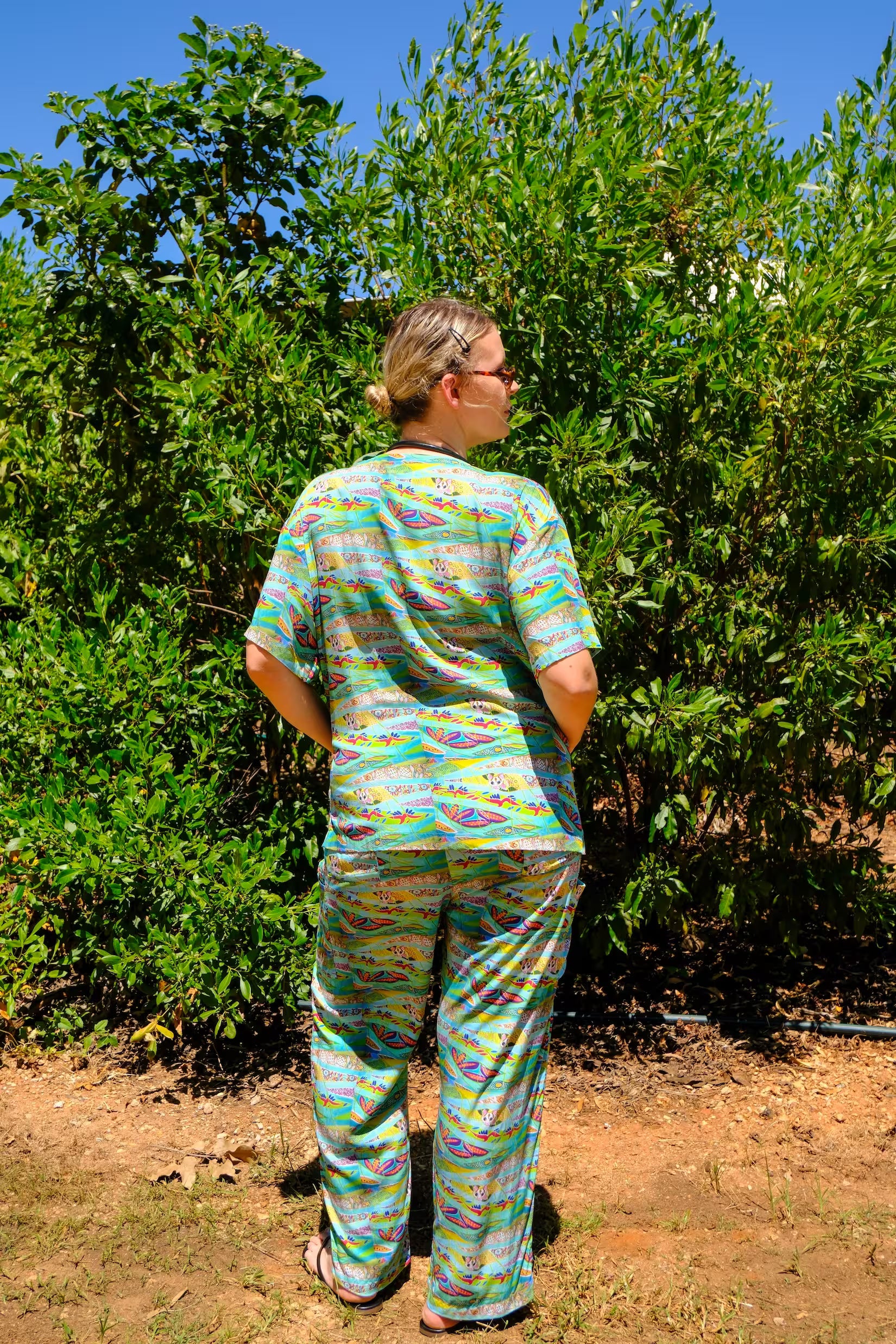 Katherine Savanna Glider Scrubs Set