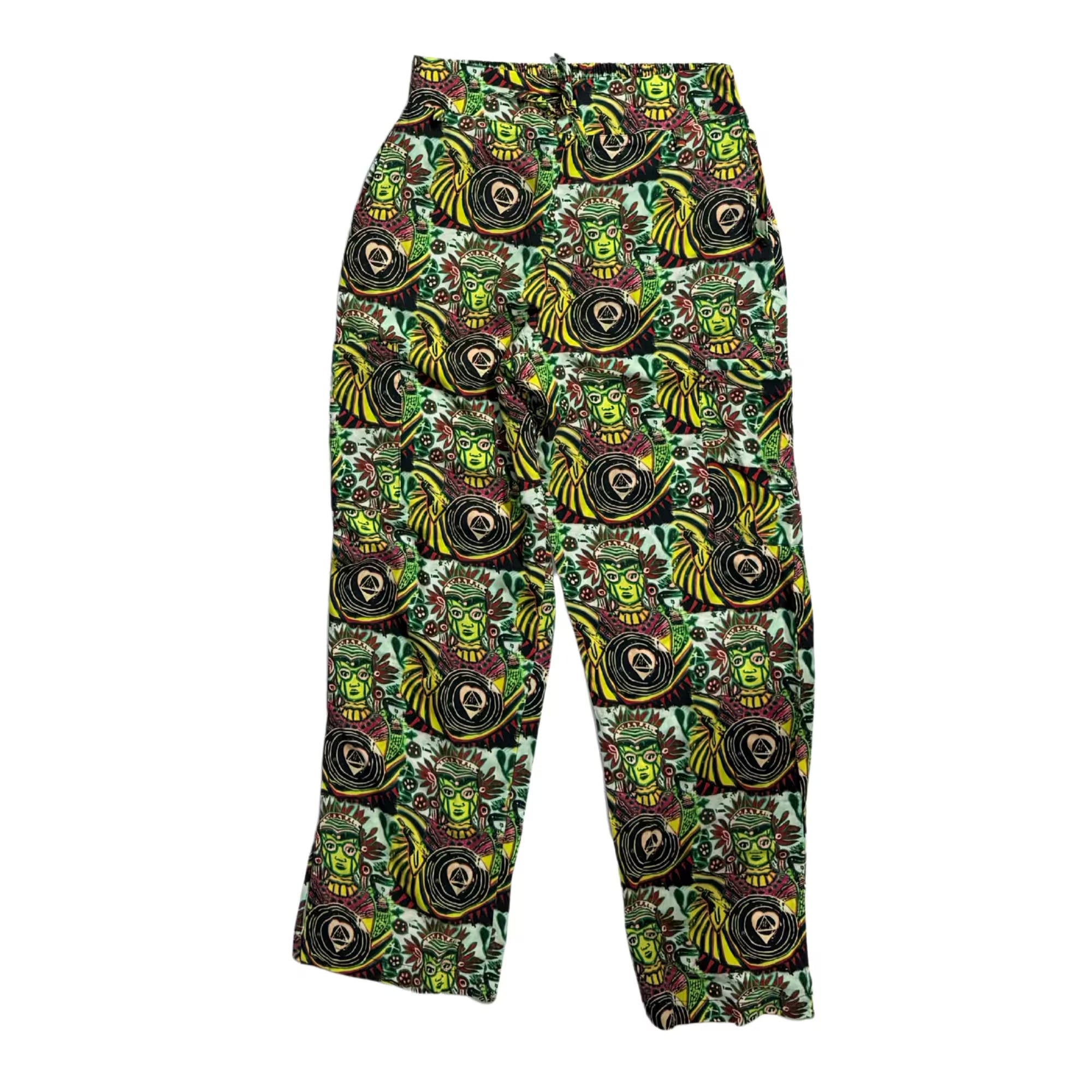 Yellow Saraswati POP Scrubs Set
